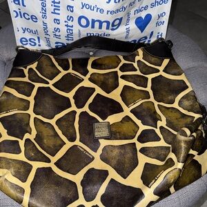 Dooney & Bourke Giraffe Pattern Tote